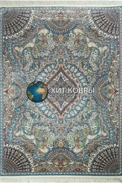 Иранский ковер Rishim 20170 Голубой